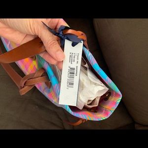 Dooney and Burke multi-colored purse